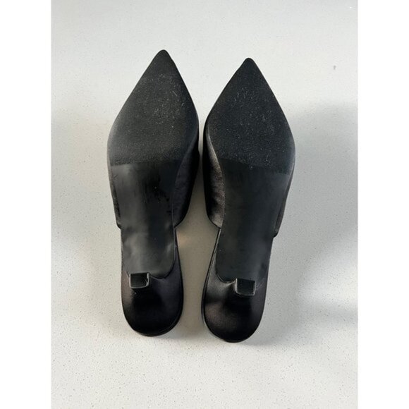 NWOB STEVE MADDEN Kees Rhinestone Embellished black Mule slide size 8.5 - Picture 10 of 10